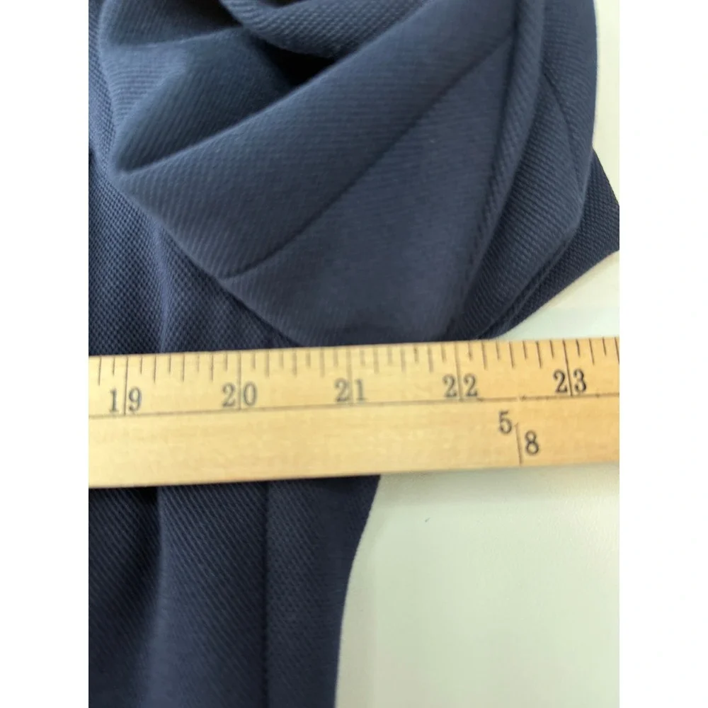 Lacoste Navy Blue Pique Knit Two-Button  Blazer Mens US S‎ FR 46